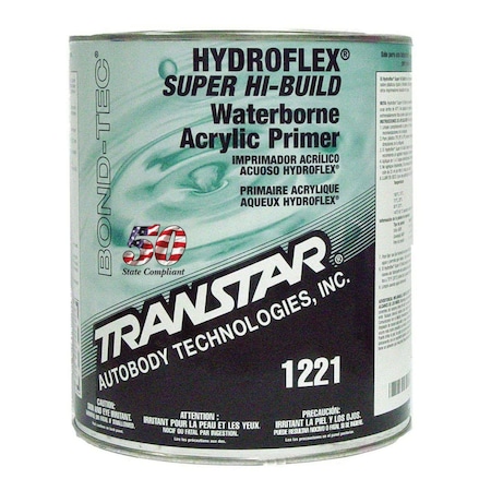 Transtar Autobody Technology Super Hi-Build Waterborne Flexible Primer, Gallon 1221